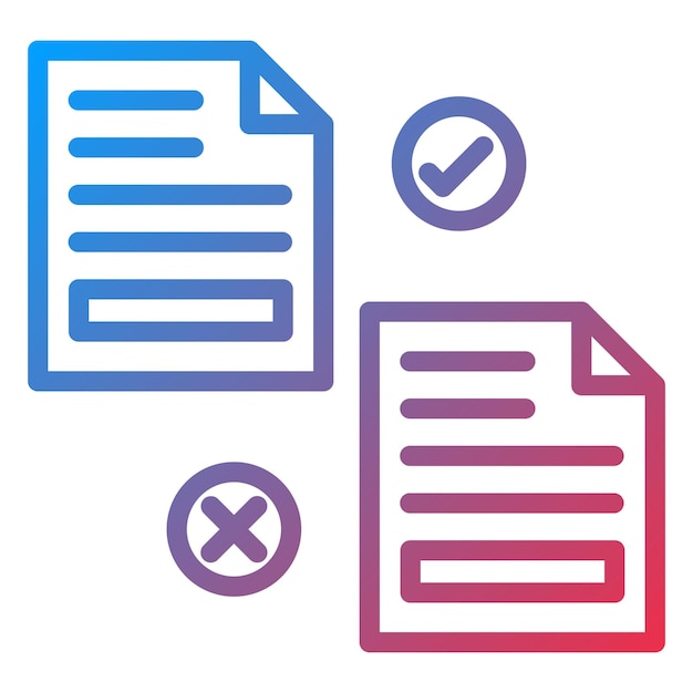 Estilo del icono de la longitud de la copia del diseño vectorial
