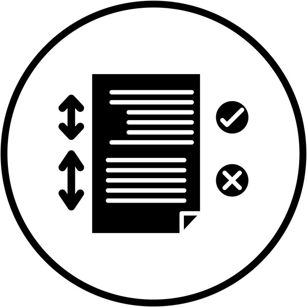 Estilo del icono de la longitud de la copia del diseño vectorial