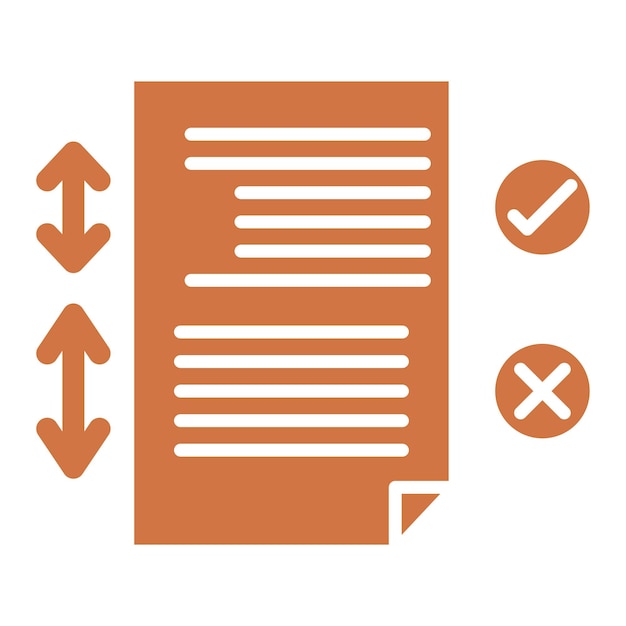 Estilo del icono de la longitud de la copia del diseño vectorial