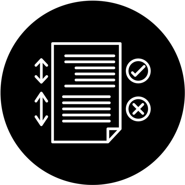Estilo del icono de la longitud de la copia del diseño vectorial