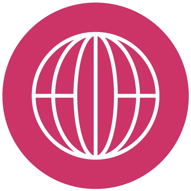Estilo del icono de longitud del diseño vectorial