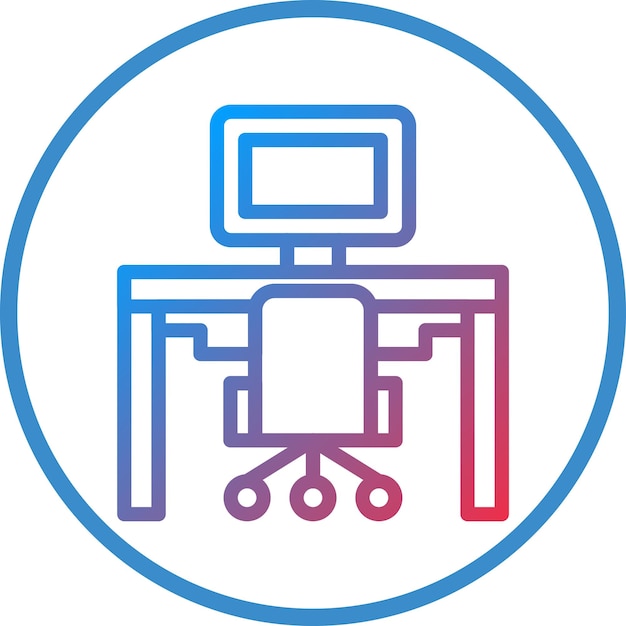 Estilo del icono del lugar de trabajo