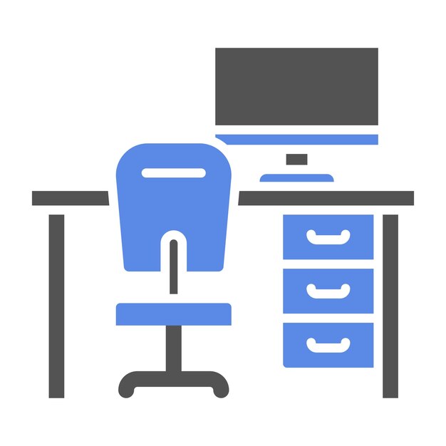 Estilo del icono del lugar de trabajo