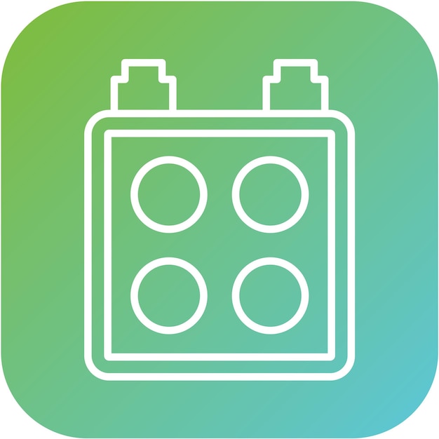 Estilo de icono de luz de fondo de diseño vectorial