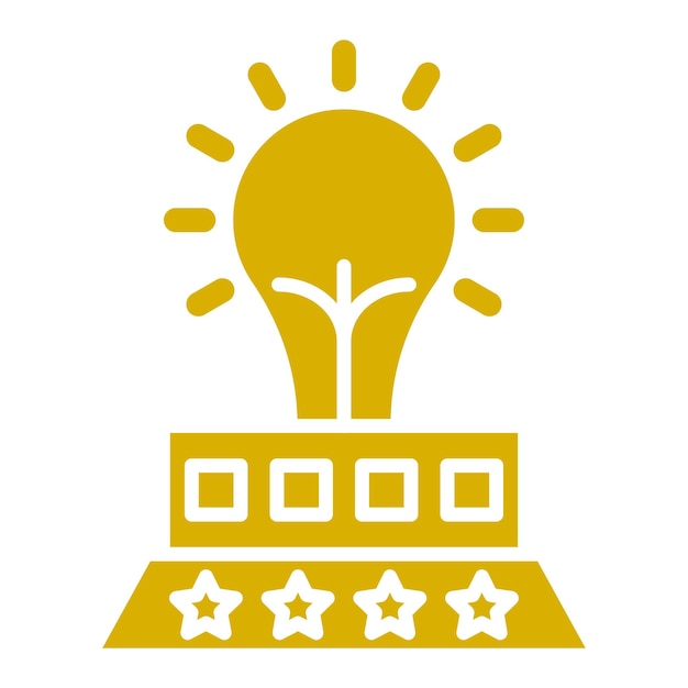 Estilo de icono de luz nocturna de diseño vectorial
