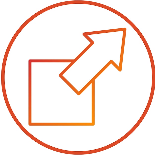 Estilo de icono maestro de exportación de diseño vectorial