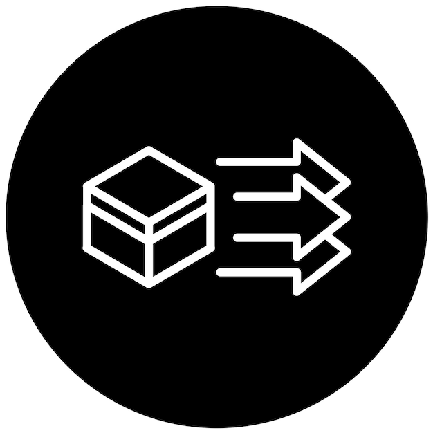 Estilo de icono de los maestros de exportación de diseño vectorial