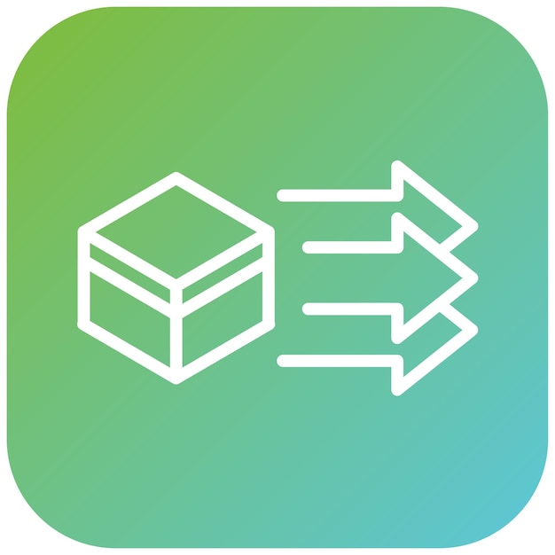 Estilo de icono de los maestros de exportación de diseño vectorial