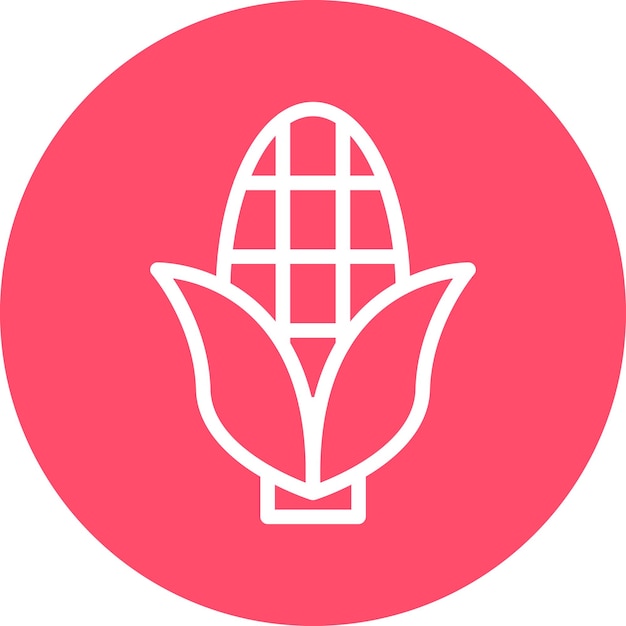 Estilo del icono de maíz