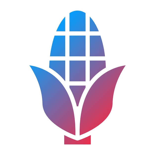 Estilo del icono de maíz