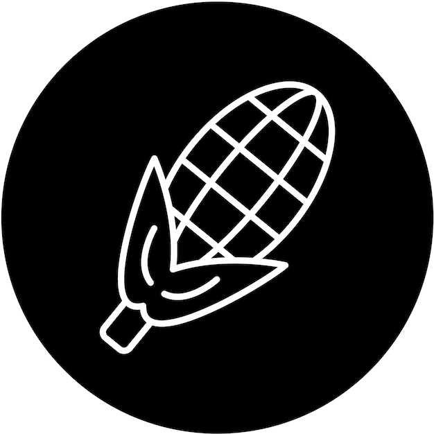 Estilo del icono de maíz