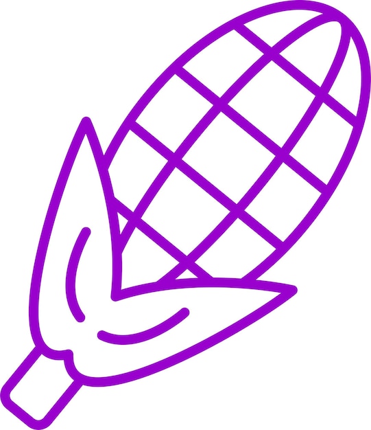 Estilo del icono de maíz
