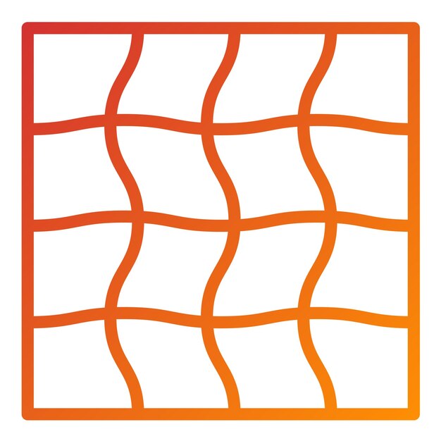 Estilo de icono de malla de diseño vectorial