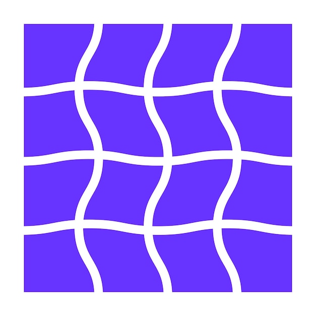 Estilo de icono de malla de diseño vectorial