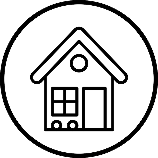 Estilo del icono de la manguera de diseño vectorial