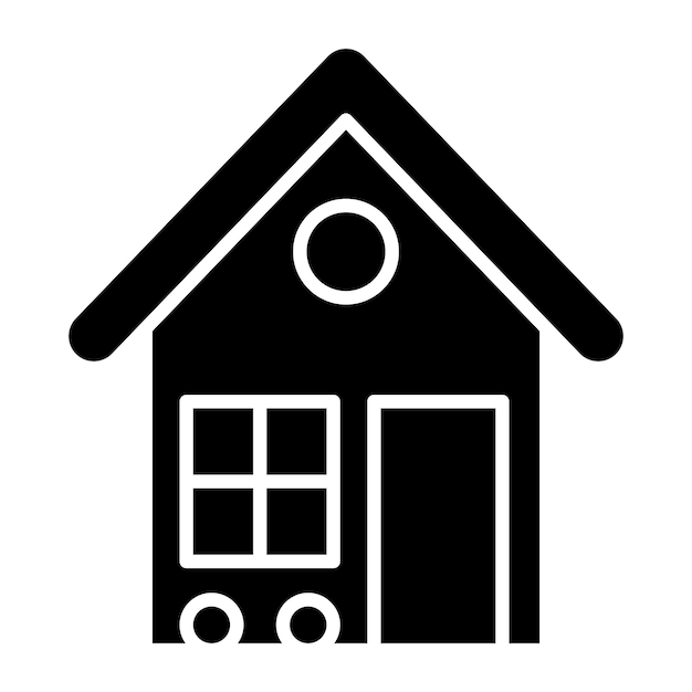 Estilo del icono de la manguera de diseño vectorial
