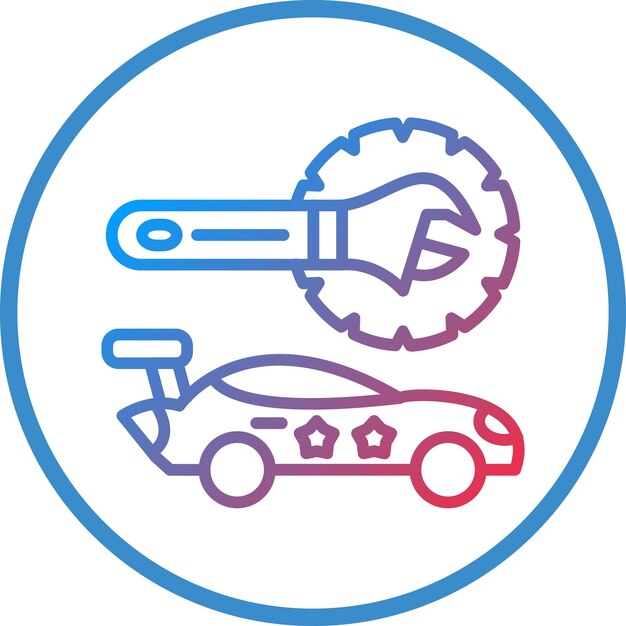 Estilo del icono de mantenimiento del diseño vectorial