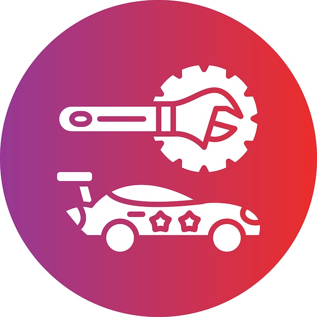 Estilo del icono de mantenimiento del diseño vectorial