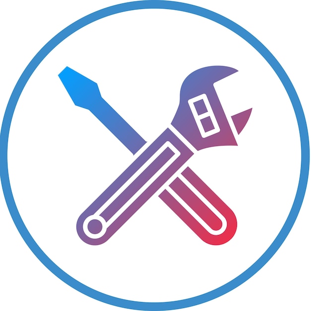 Estilo del icono de mantenimiento del diseño vectorial