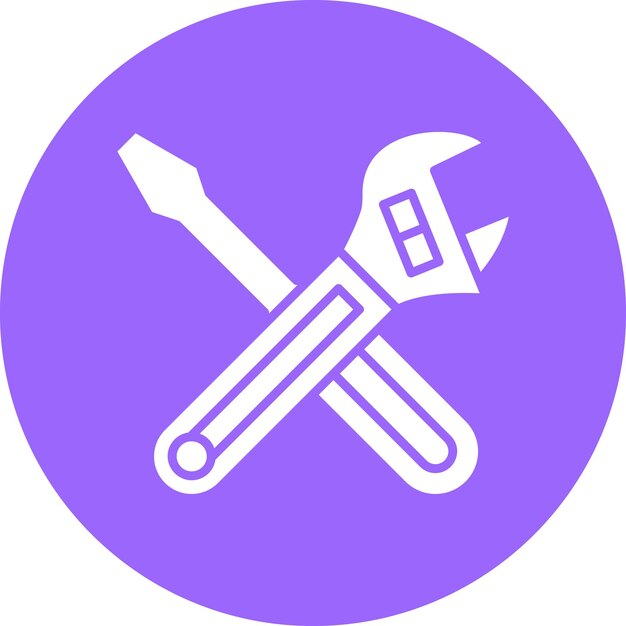 Estilo del icono de mantenimiento del diseño vectorial