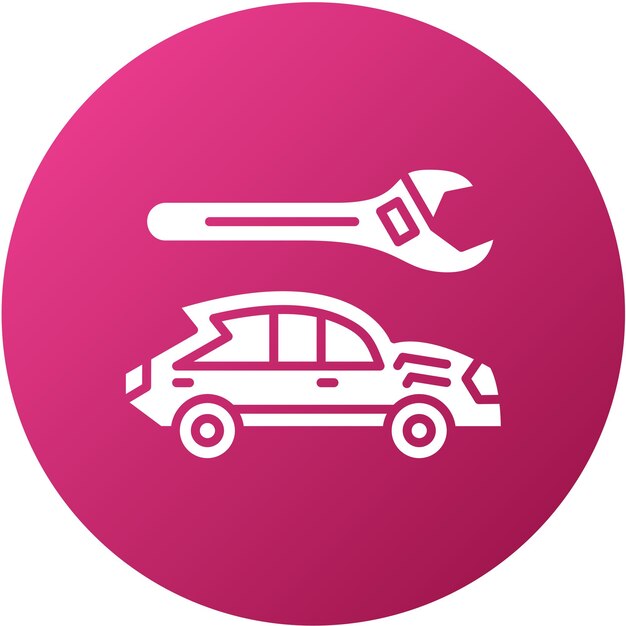 Estilo del icono de mantenimiento del diseño vectorial