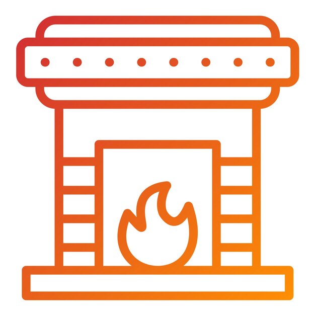 Estilo del icono del manto de diseño vectorial