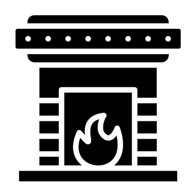 Estilo del icono del manto de diseño vectorial