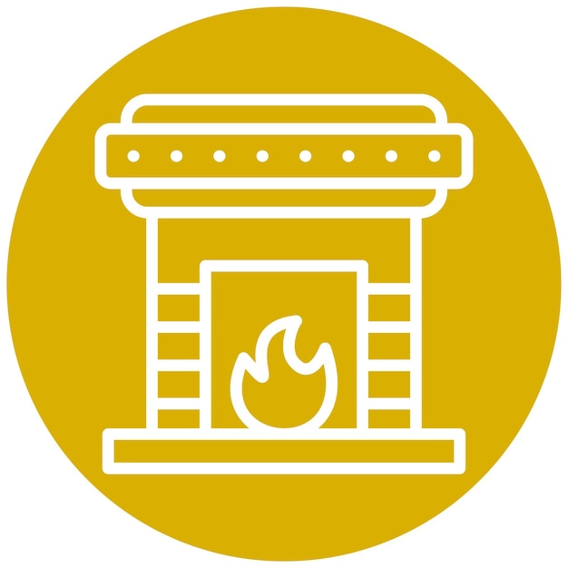 Estilo del icono del manto de diseño vectorial