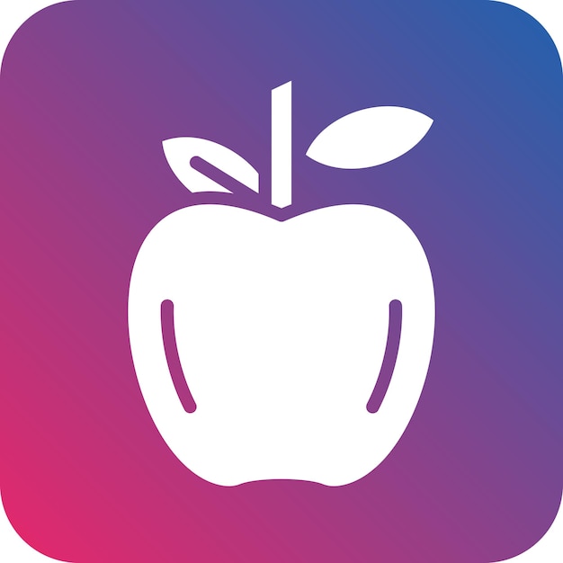 Estilo del icono de la manzana