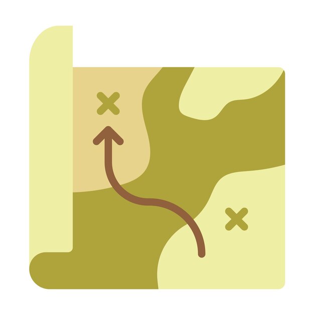 Estilo del icono del mapa del ejército