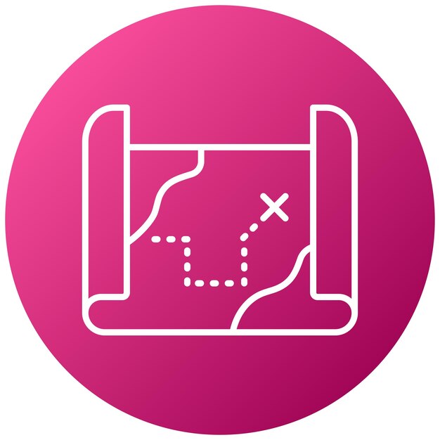 Estilo del icono del mapa pirata