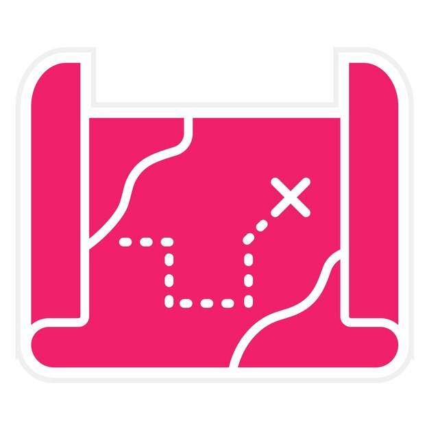 Estilo del icono del mapa pirata
