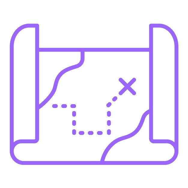 Estilo del icono del mapa pirata