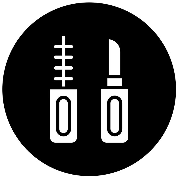 Estilo del icono de maquillaje de diseño vectorial