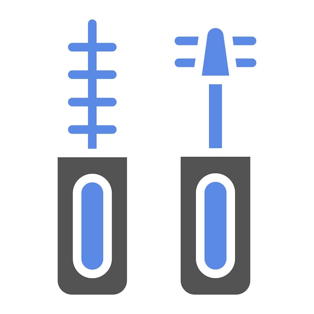 Estilo del icono de maquillaje de diseño vectorial