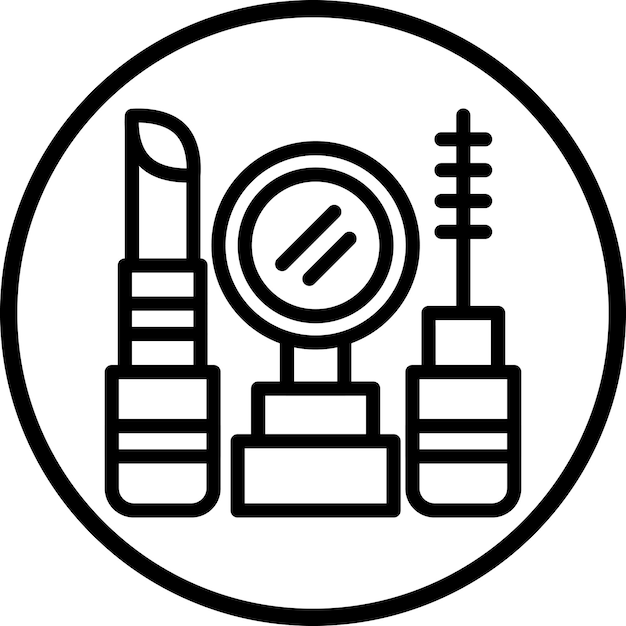 Estilo del icono de maquillaje