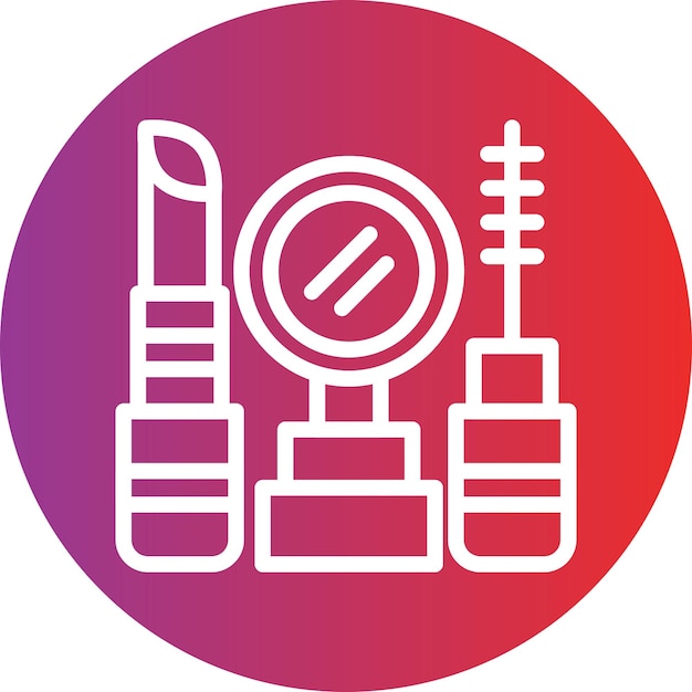 Estilo del icono de maquillaje