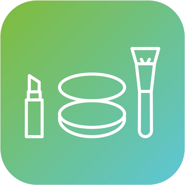 Estilo del icono de maquillaje