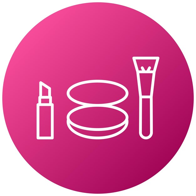 Estilo del icono de maquillaje