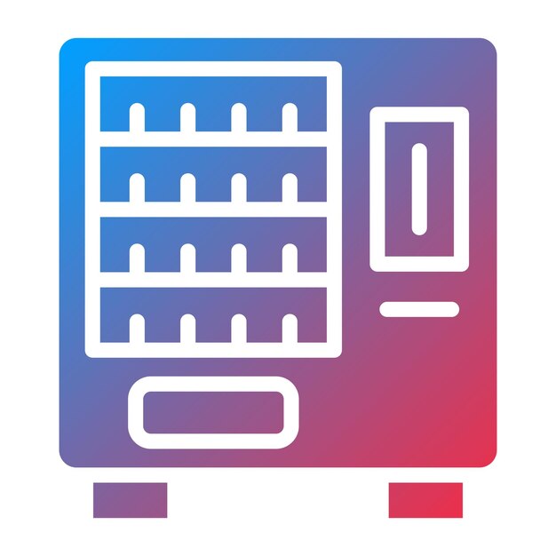 Estilo del icono de la máquina expendedora