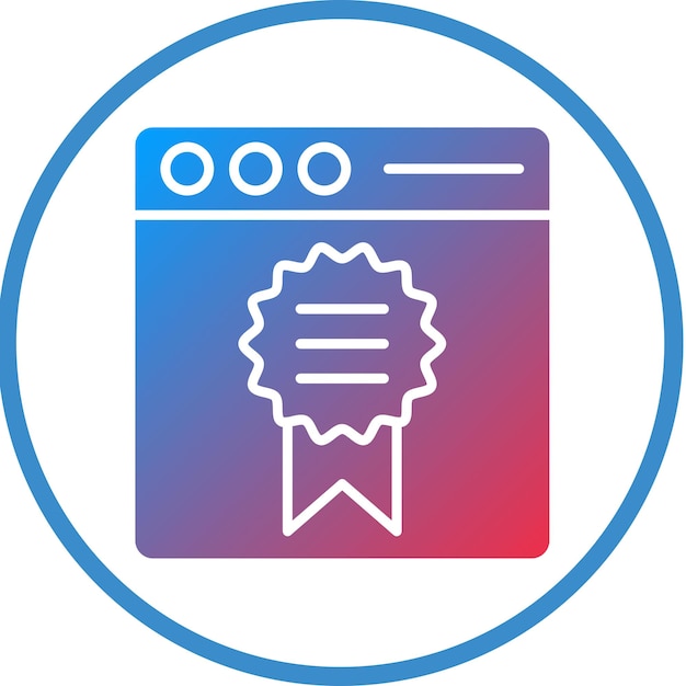 Estilo de icono de marca de diseño vectorial