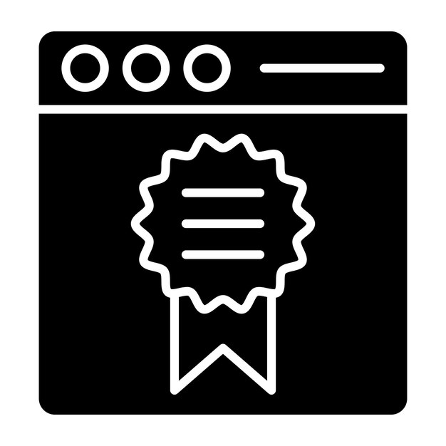 Estilo de icono de marca de diseño vectorial