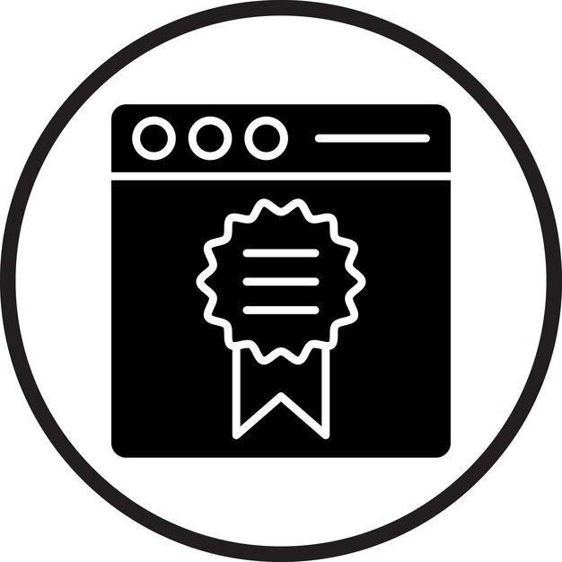 Estilo de icono de marca de diseño vectorial