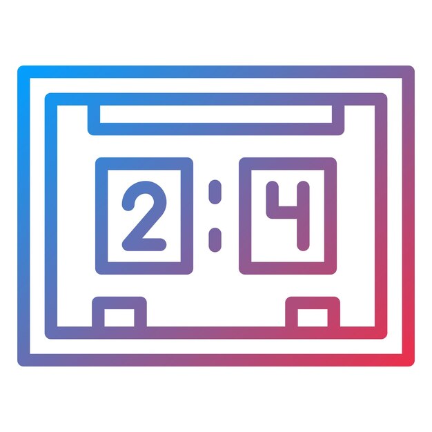 Estilo del icono del marcador de diseño vectorial