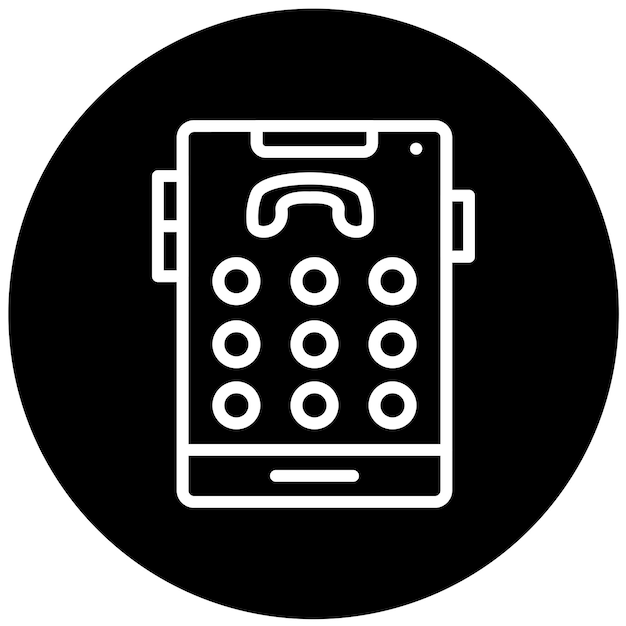 Estilo del icono del marcador de diseño vectorial