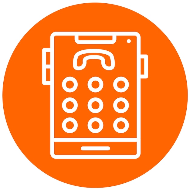 Estilo del icono del marcador de diseño vectorial
