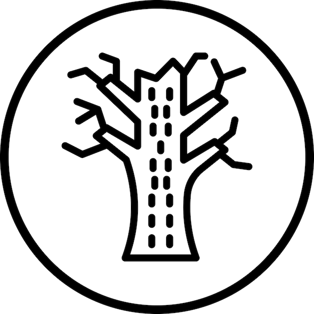 Estilo del icono marchitado