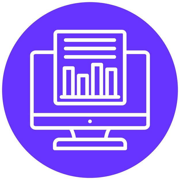 Estilo de icono del marco de bienestar de diseño vectorial