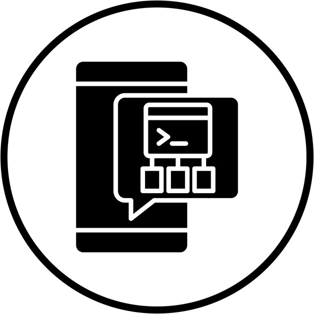 Estilo de icono del marco de diseño vectorial