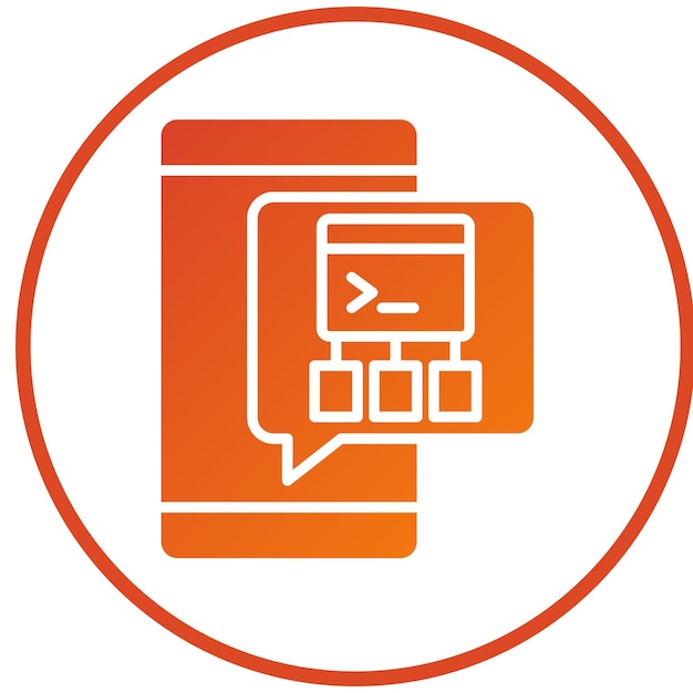Estilo de icono del marco de diseño vectorial